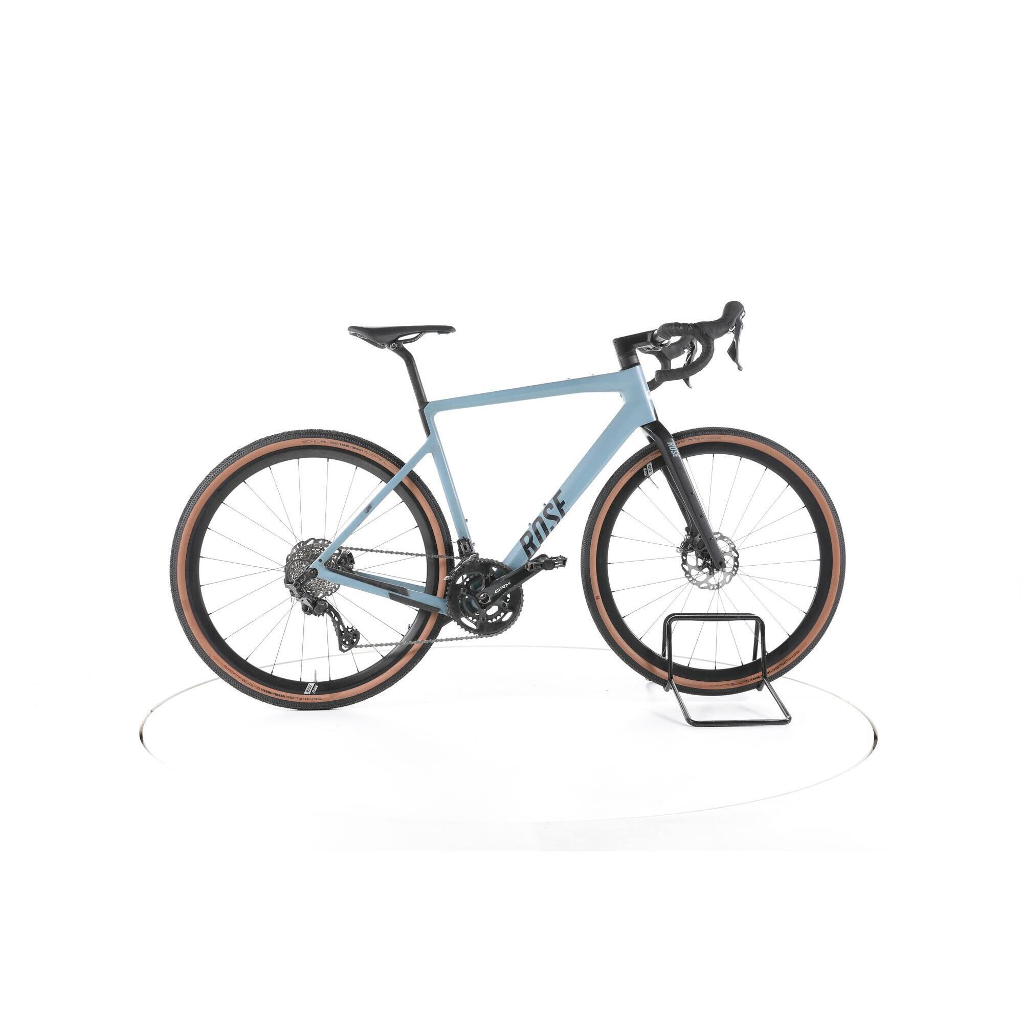 Rose - Reconditionné - Rose Backroad Grx Rx810 Carbon - Bon - Vélo Gravel - Bleu - 57 Cm - Decathlon