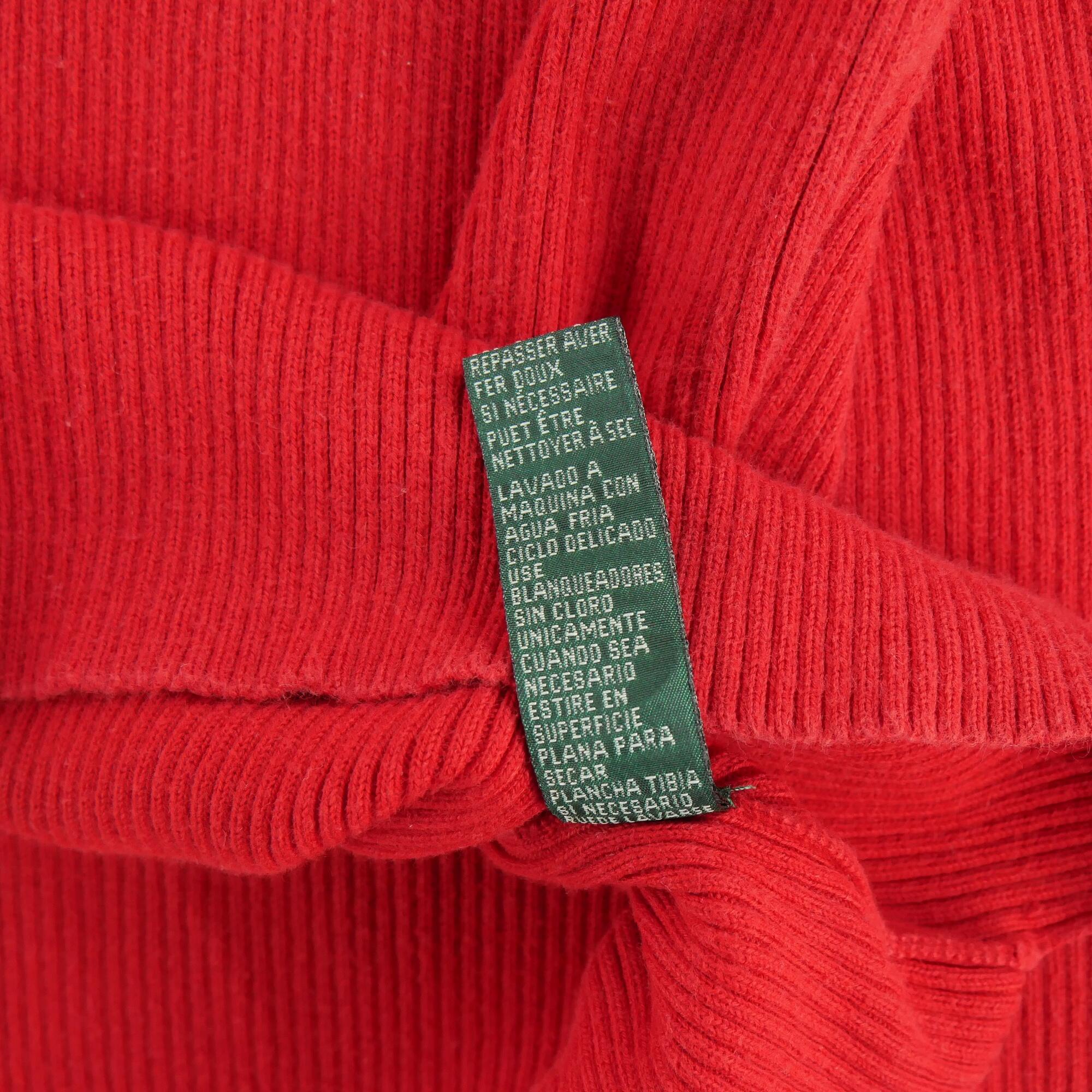 Reconditionné - Pull Femme Rouge - Bon État 6/6