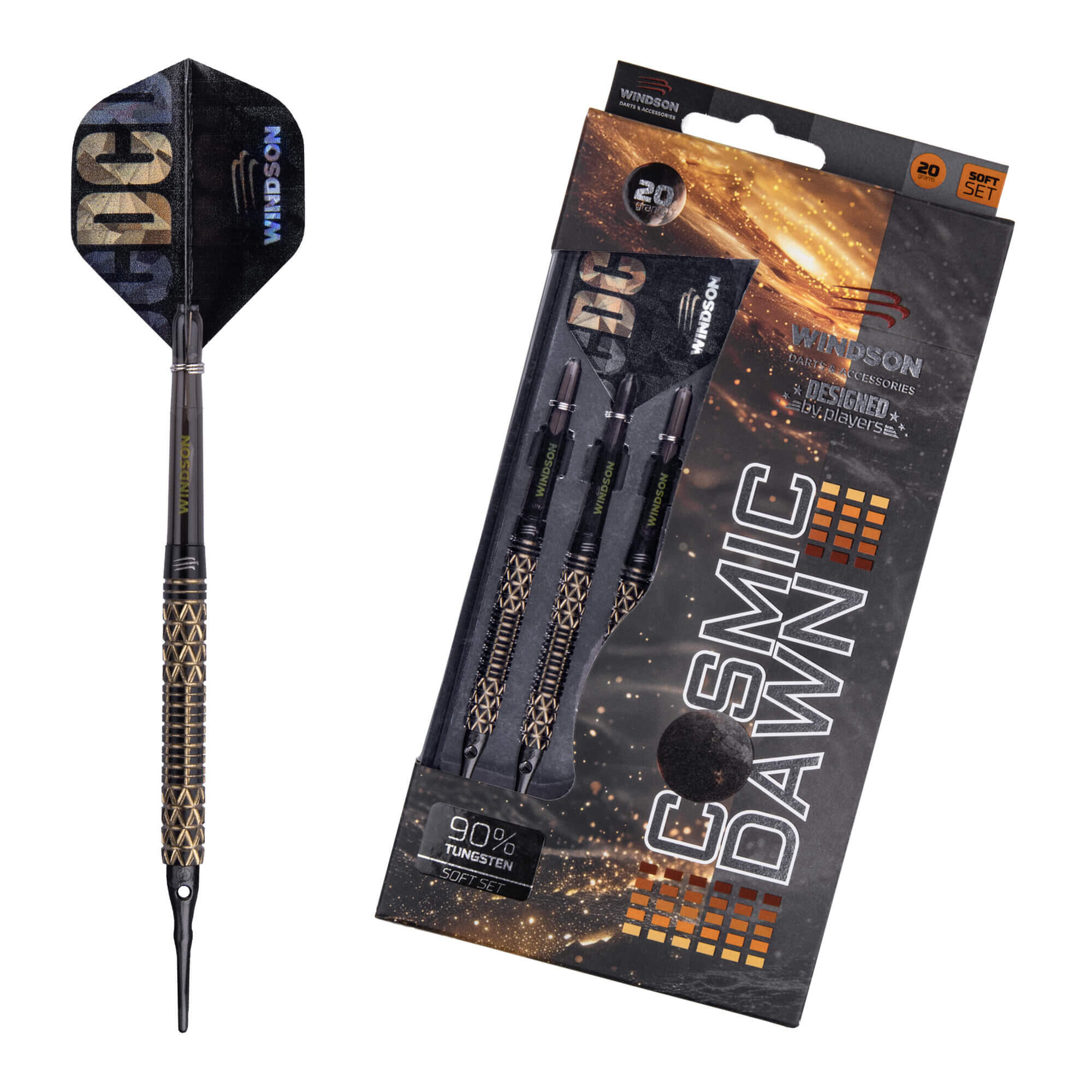 WINDSON Set šipek COSMIC DAWN 20g Tungsten - soft