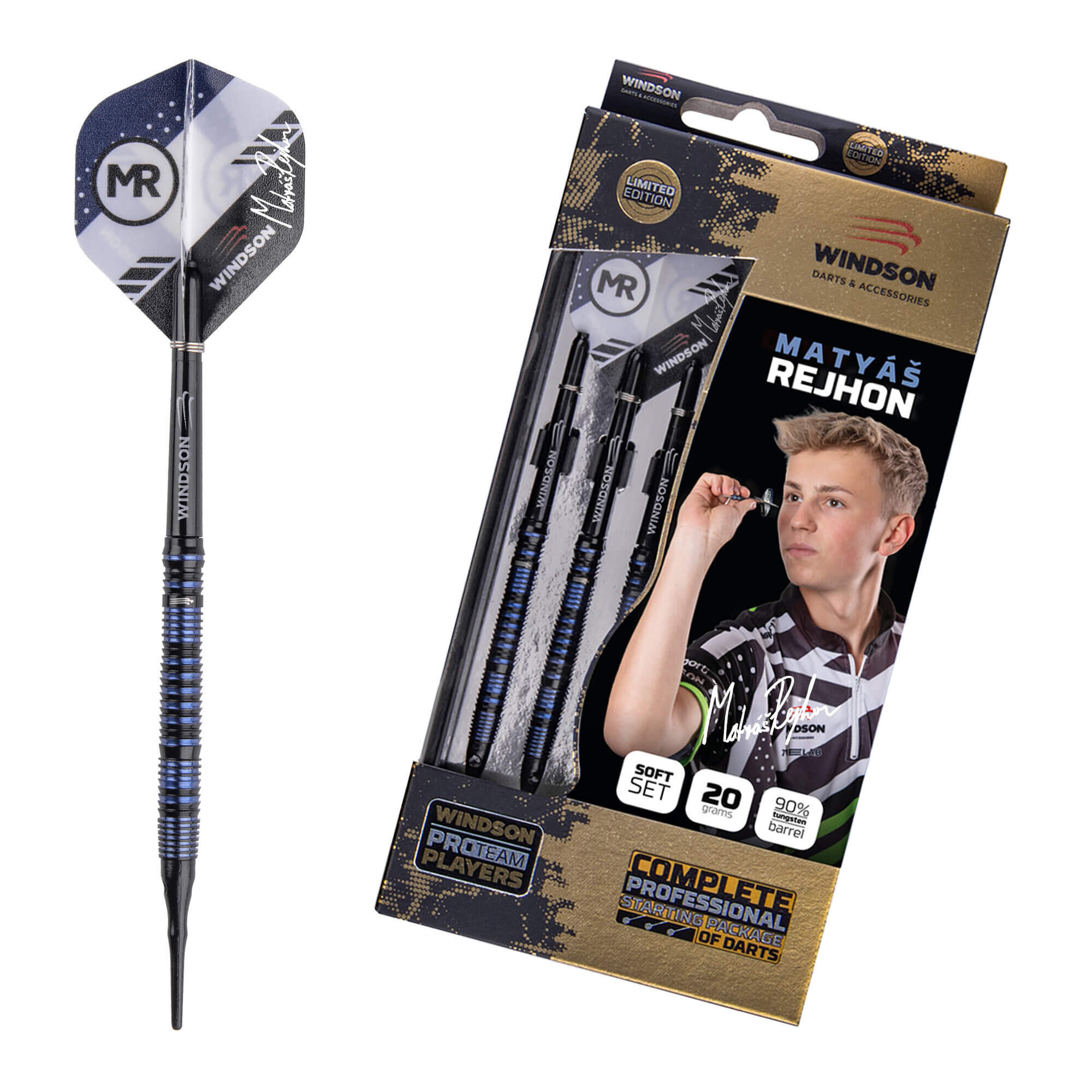 WINDSON Set šipek MATYÁŠ REJHON 20g Tungsten - soft