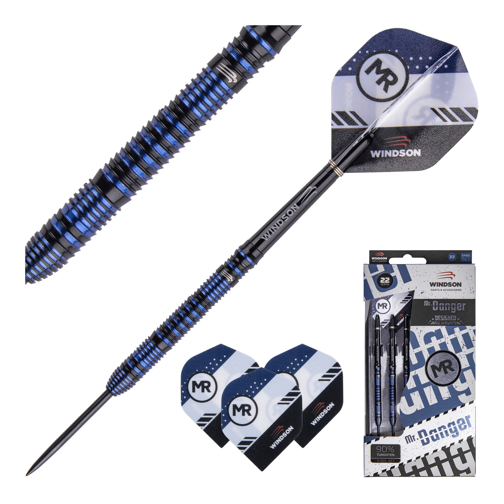Dart-Set MR. DANGER 22 g Tungsten – Steel 2/5