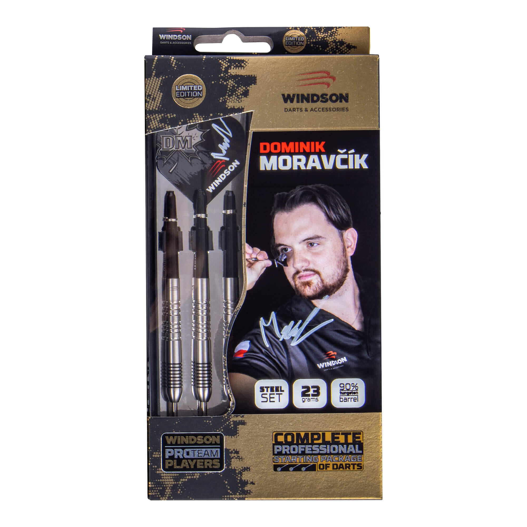 Juego de dardos DOMINIK MORAVČÍK 23g Tungsteno - steel 3/6