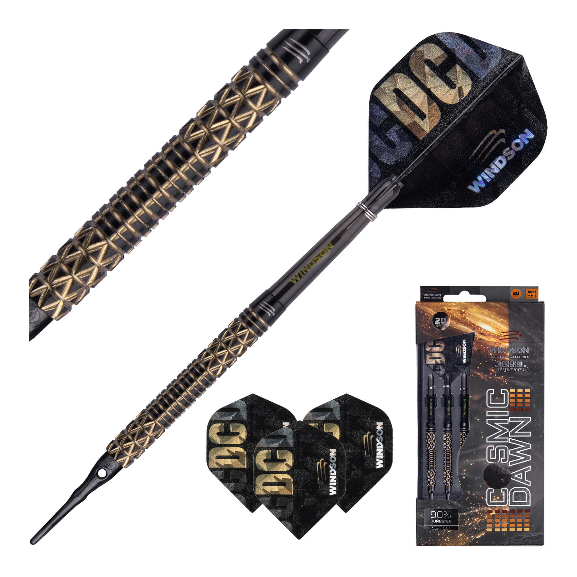 Dart-Set COSMIC DAWN 20 g Tungsten – Soft 2/4
