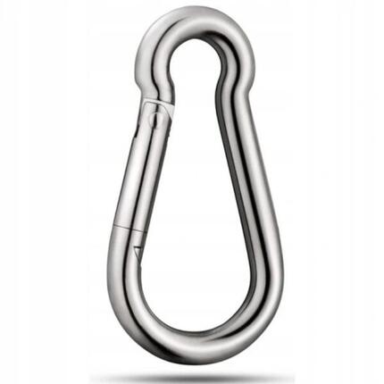 Mousqueton 250 kg - piece detachee pour materiel musculation 70 mm Revity