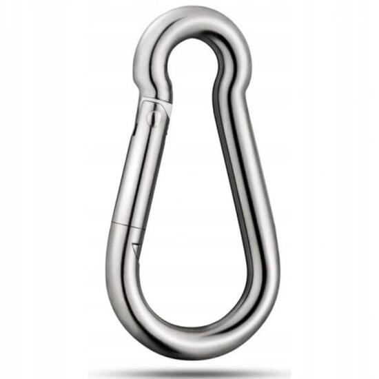 Mousqueton 250 kg - piece detachee pour materiel musculation 70 mm Revity