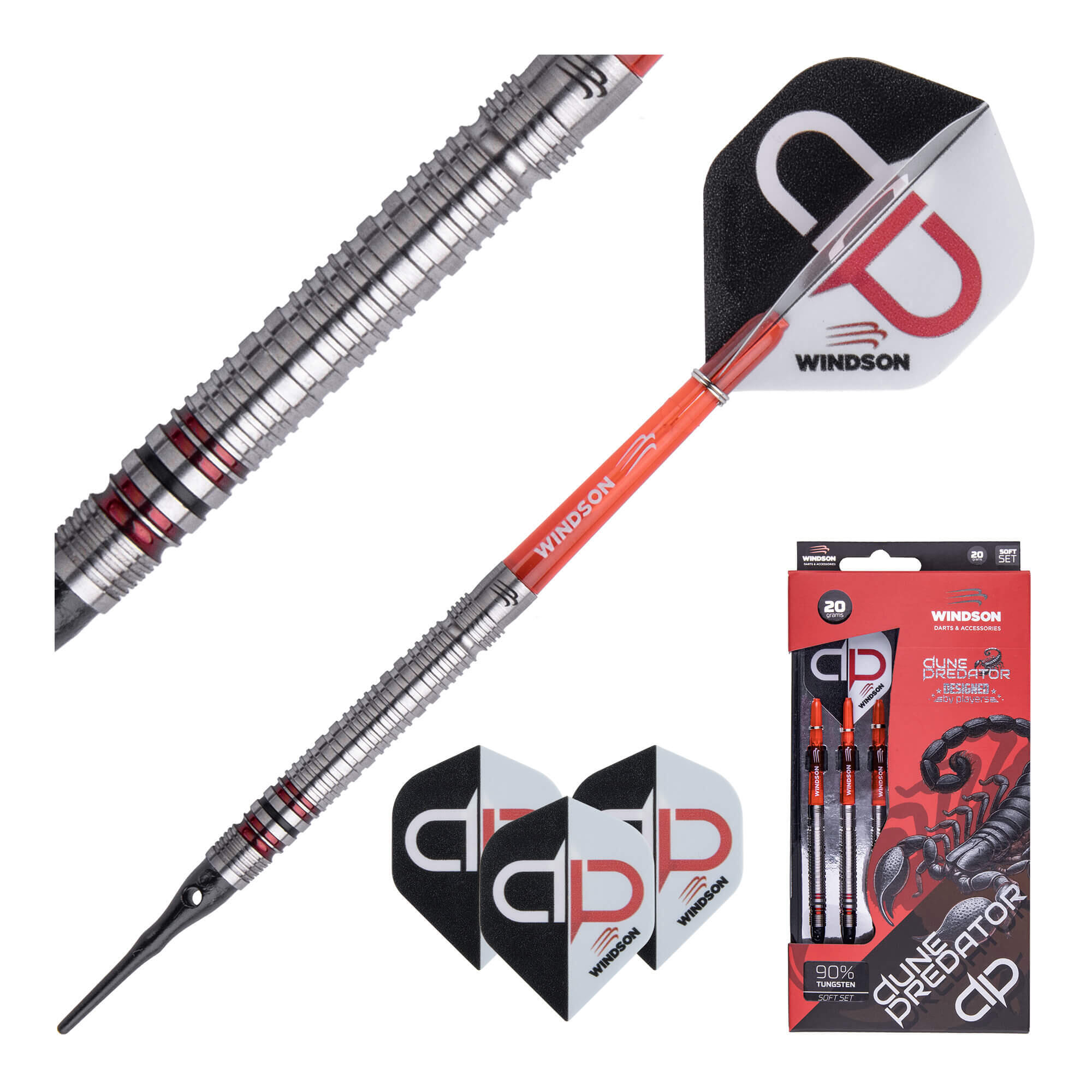 Dart-Set DUNE PREDATOR 20 g Tungsten – Soft 2/4