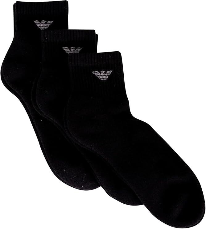 Meias médias Emporio Armani, conjunto de 2 3/6