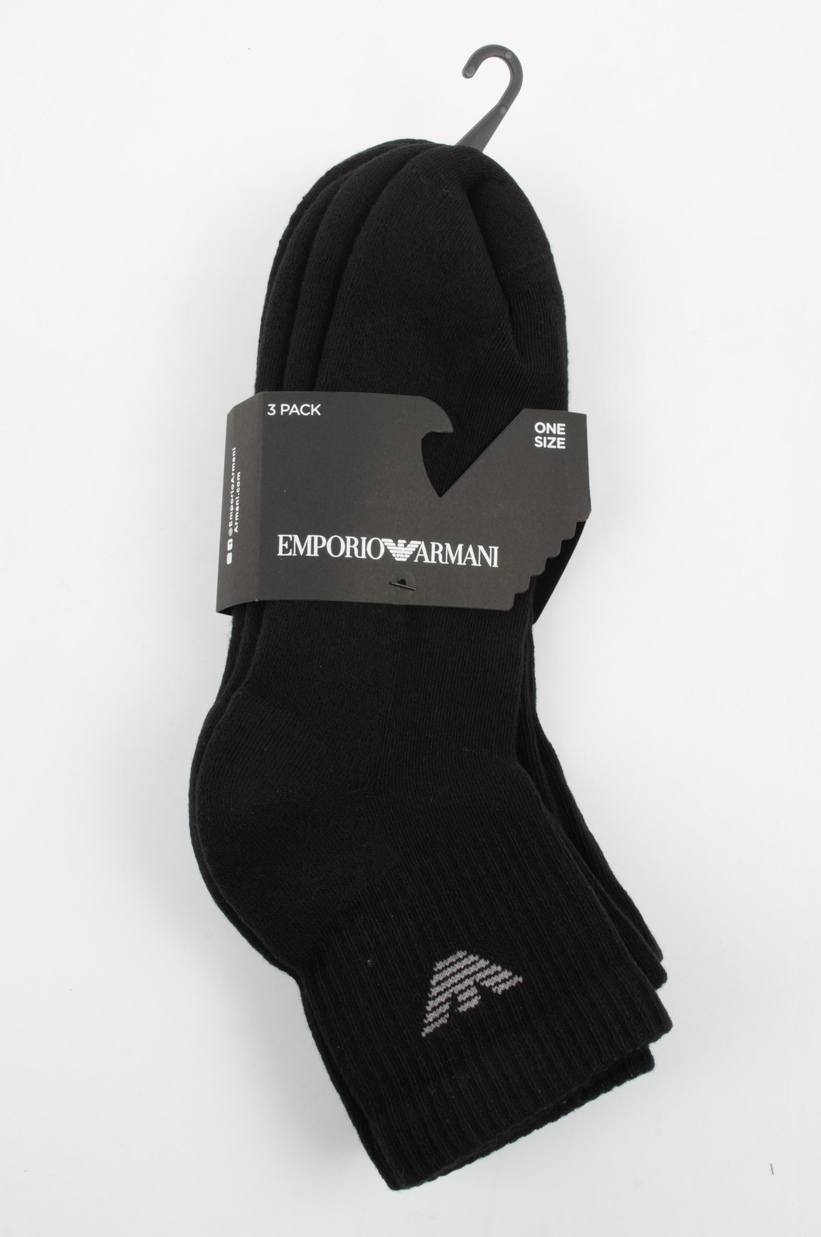 Meias médias Emporio Armani, conjunto de 2 5/6