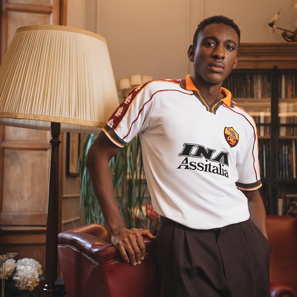 Maglia da trasferta - Calcio - Uomo - AS Roma 1998/99 - Bianco 2/7