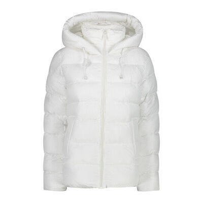 Donsjas met capuchon en 3d-effect voor dames cmp
