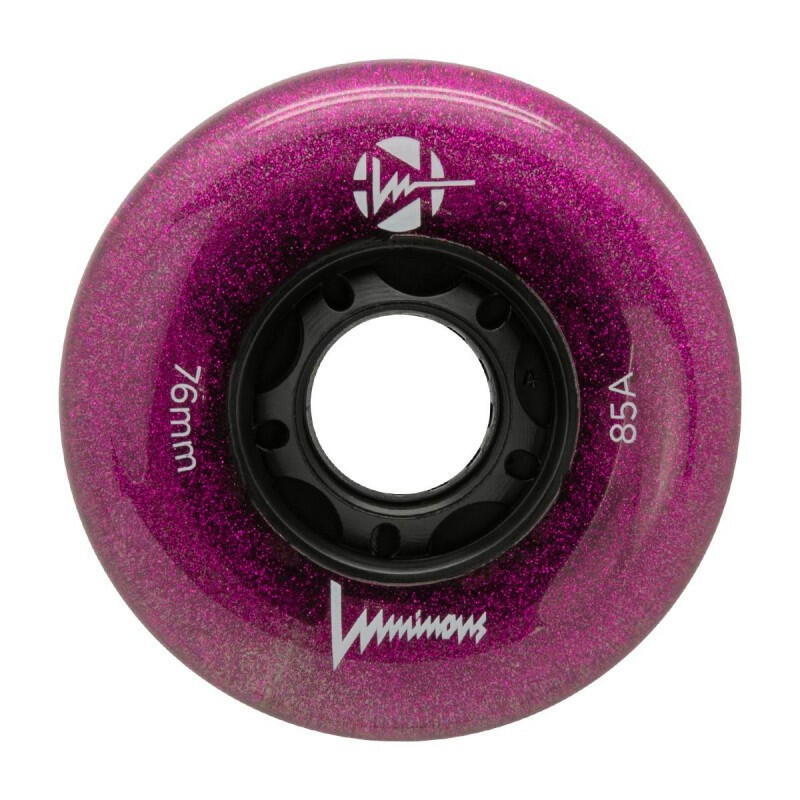LUMINOUS Roue Inline 85A Brouillard Violet [x4] 2/3
