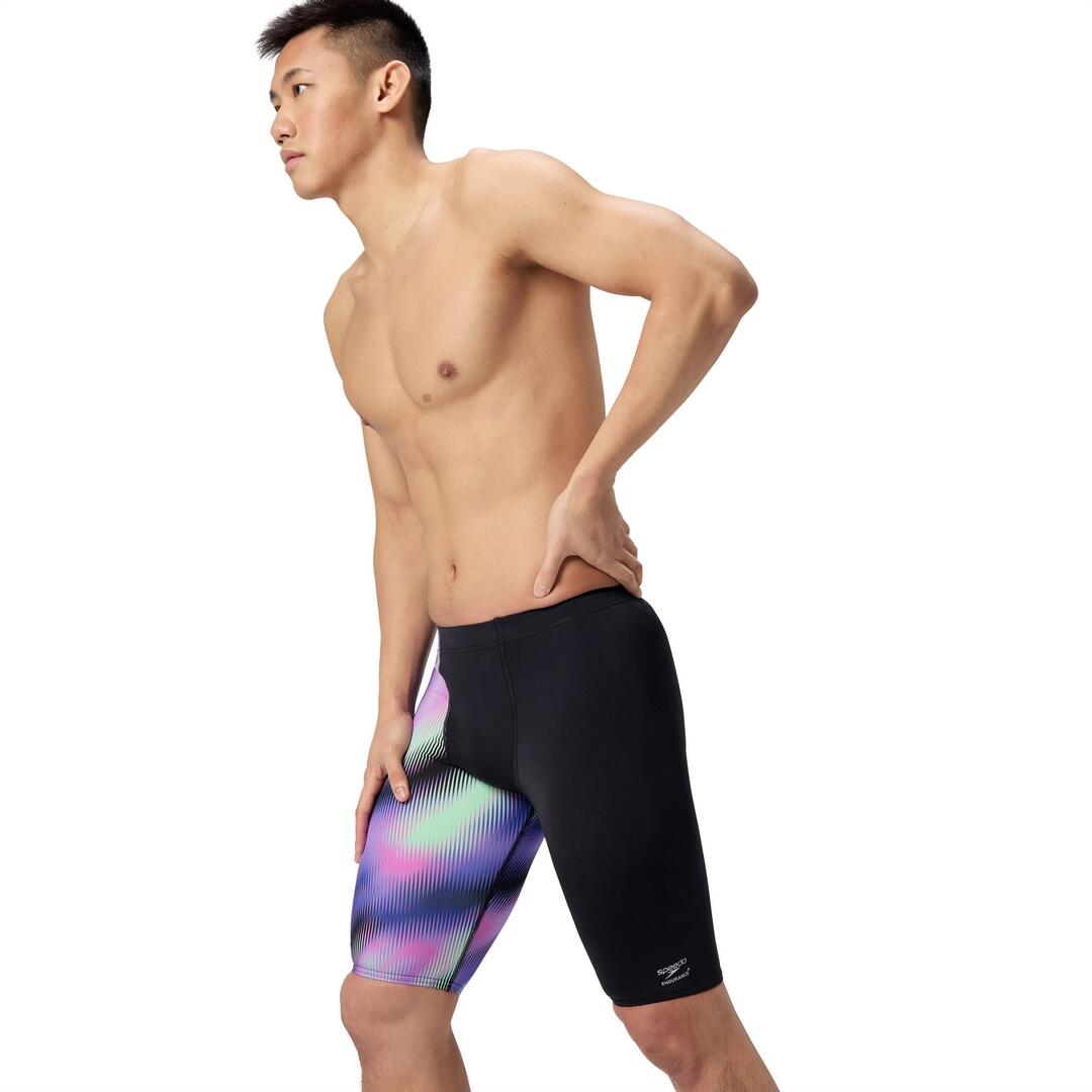 Spodenki pływackie męskie Speedo Ml One-Leg Printed Jammer Am 4/7