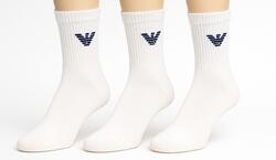 Chaussettes courtes Emporio Armani Calza 3 paires