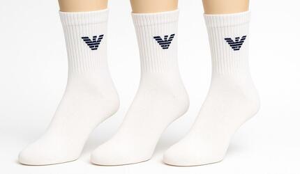 Chaussettes courtes Emporio Armani Calza 3 paires