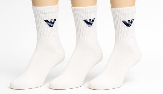Chaussettes courtes Emporio Armani Calza 3 paires