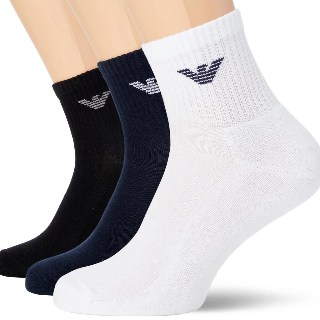 Комплект чорапи Emporio Armani Calza Spugna Inside 3 Pack