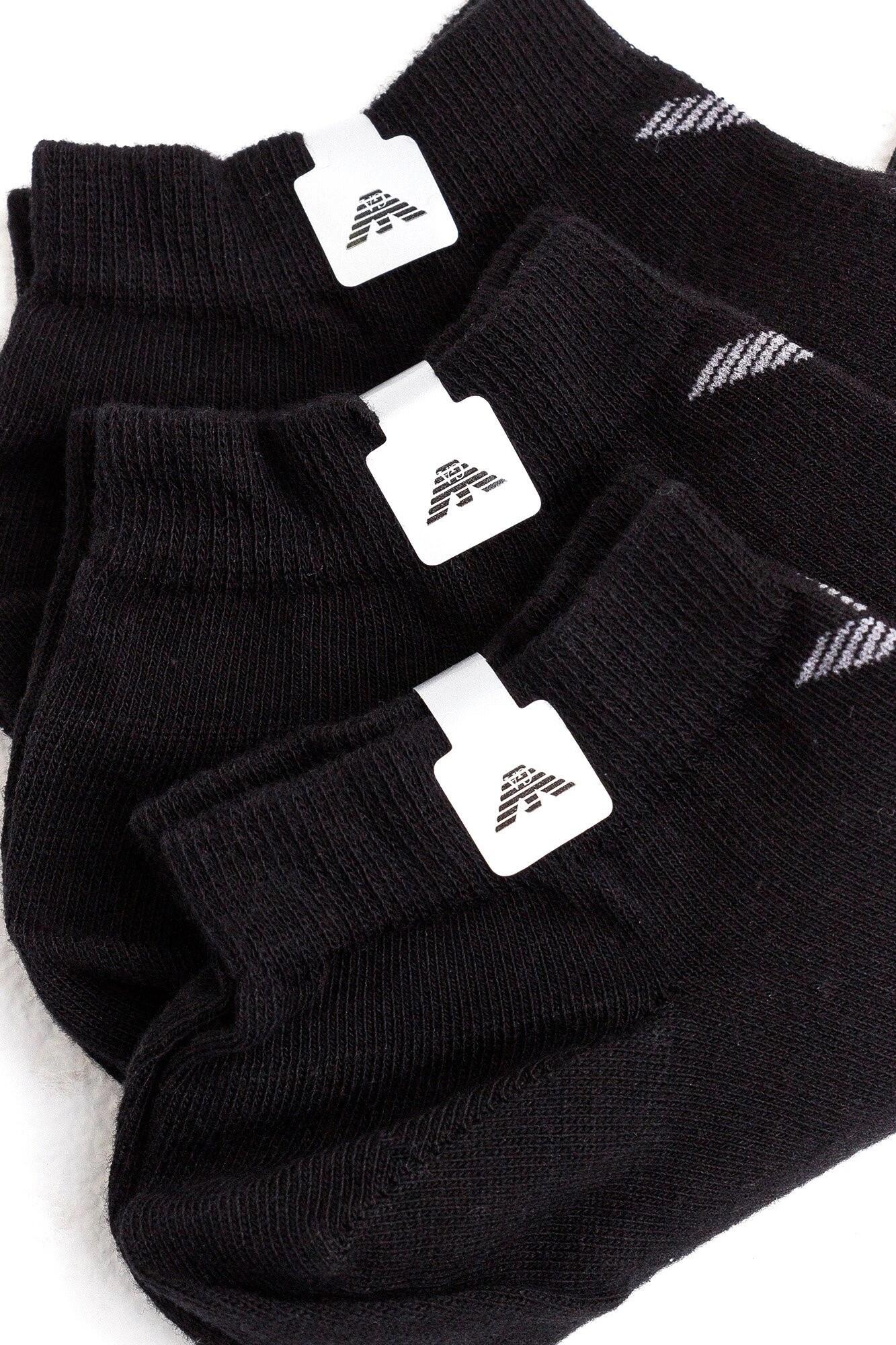 Meias para homem Emporio Armani Calza 3 pares 3/5