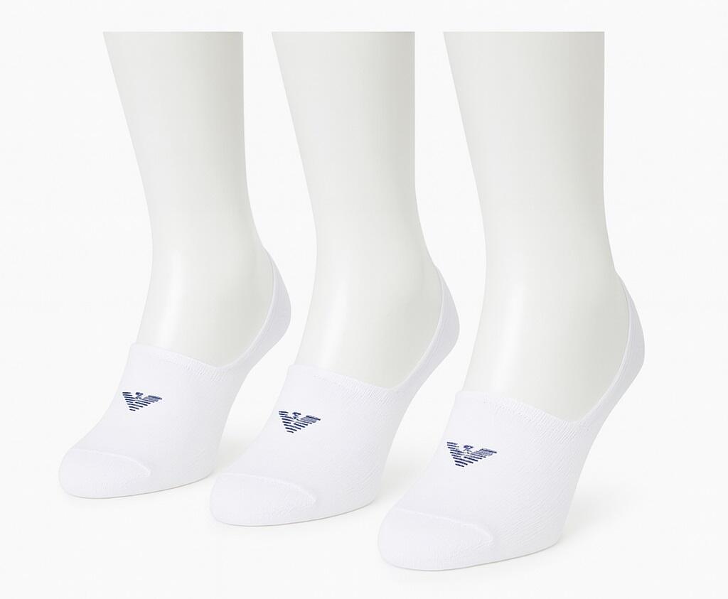 Meias curtas Emporio Armani Calza 3 pares 2/5