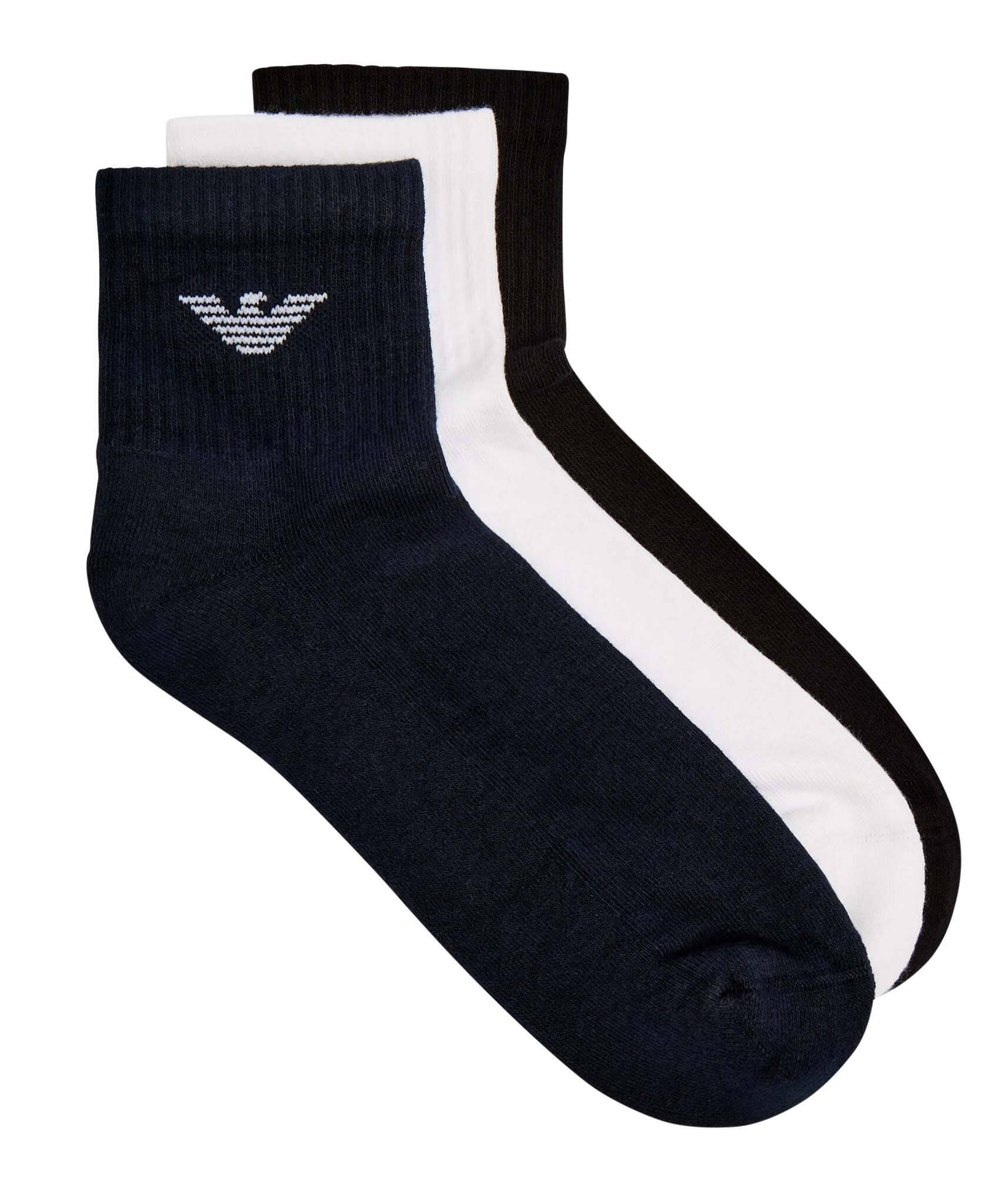Meias curtas Emporio Armani Calza 3 pares 3/6
