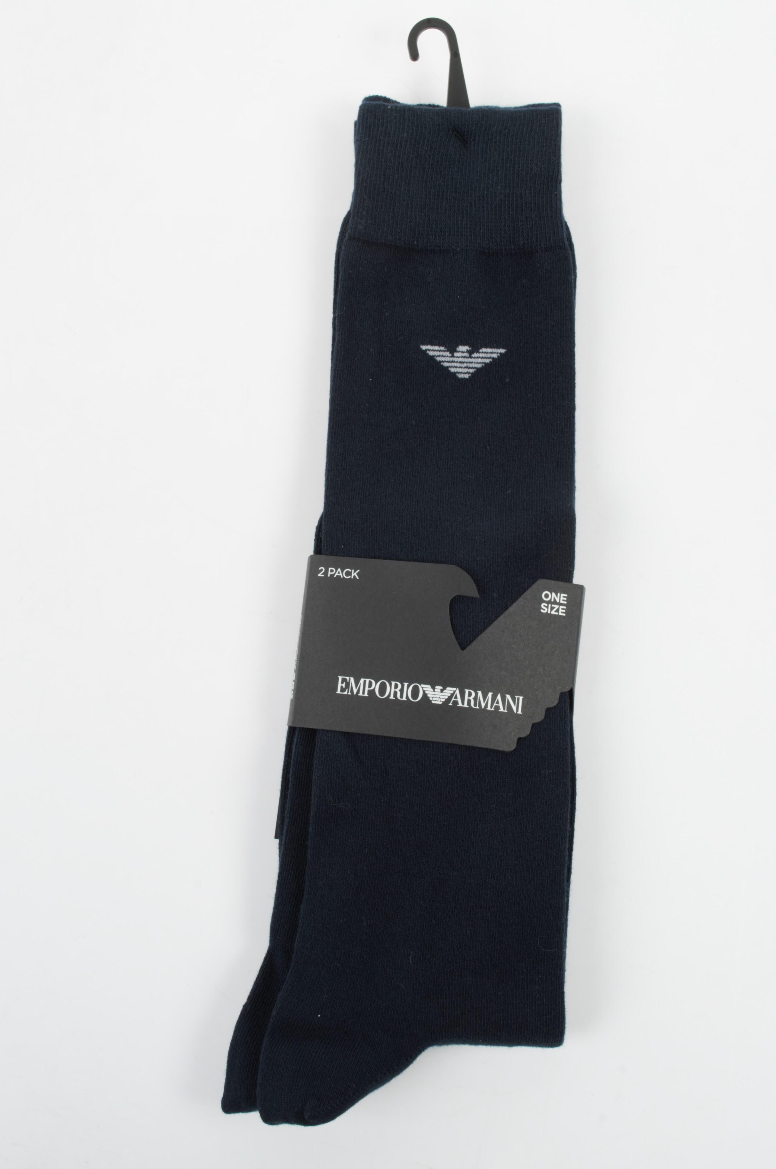 Meias para homem Emporio Armani Calza 3 pares 2/3