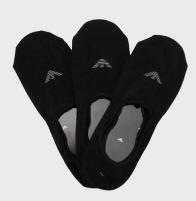 Meias curtas Emporio Armani Calza 3 pares 2/4