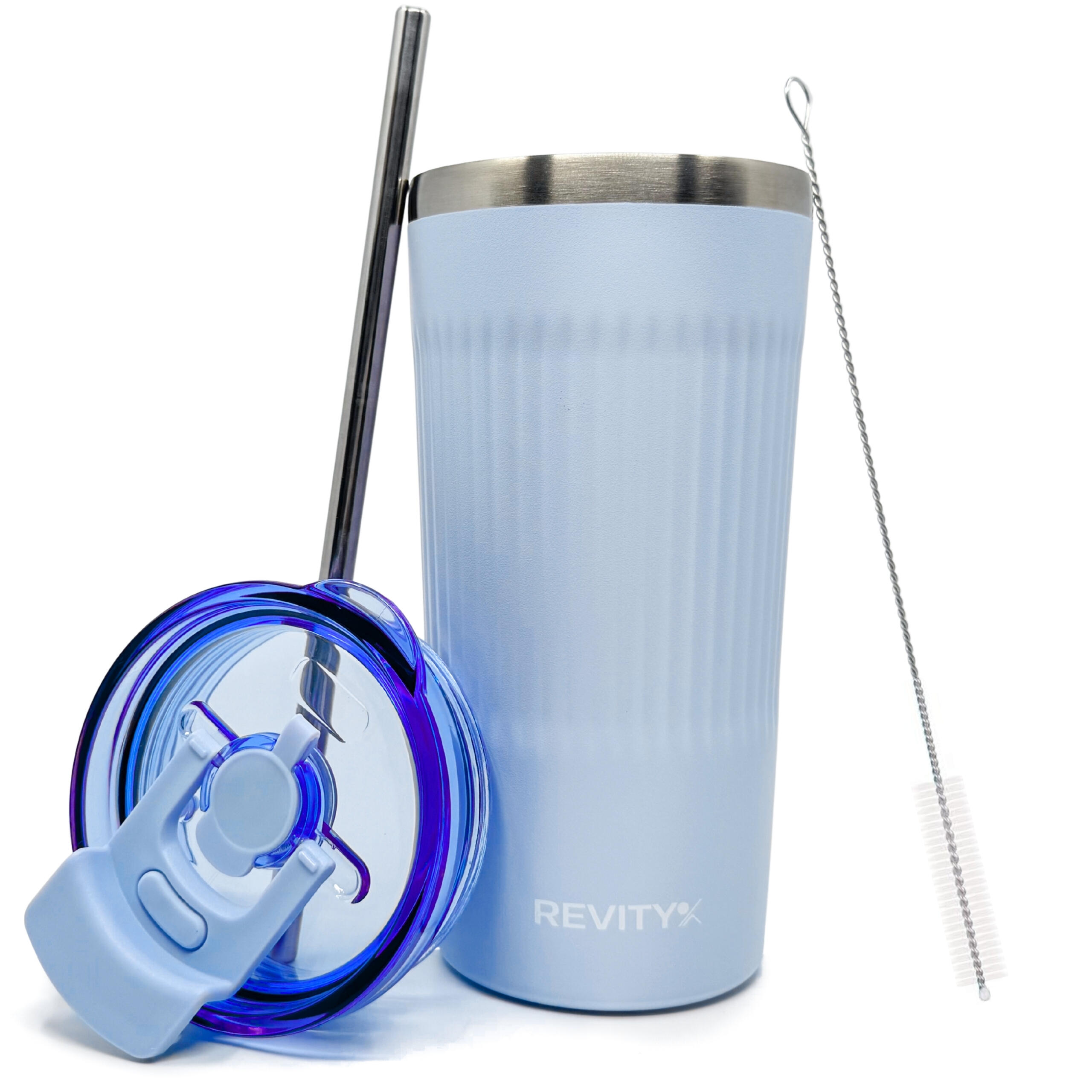 REVITY Termohrnek s brčkem 600 ml