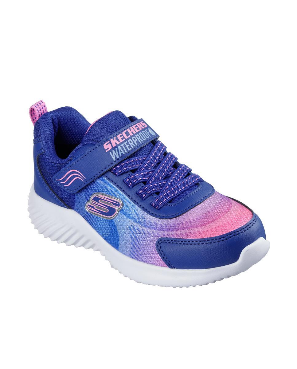 Baskets Skechers modèle 303452L-NVMT pour unisexe enfants 2/5