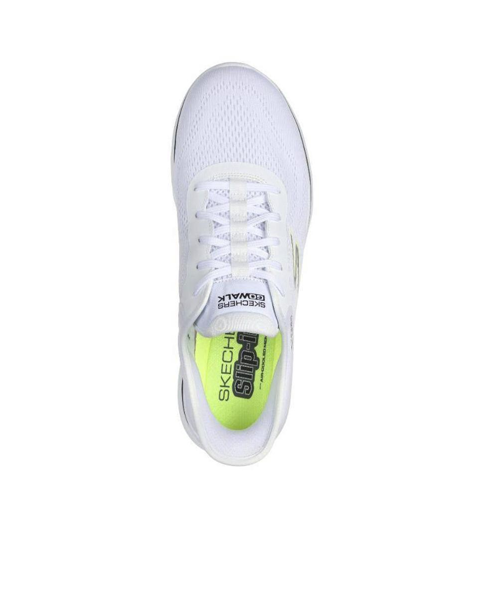Sapatilhas Skechers Homem Go Walk 7 - Valin Branco 3/5