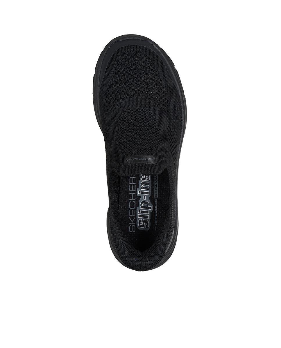 Sapatilhas Skechers Mulher Go Walk 8 - Nova Preto 3/4