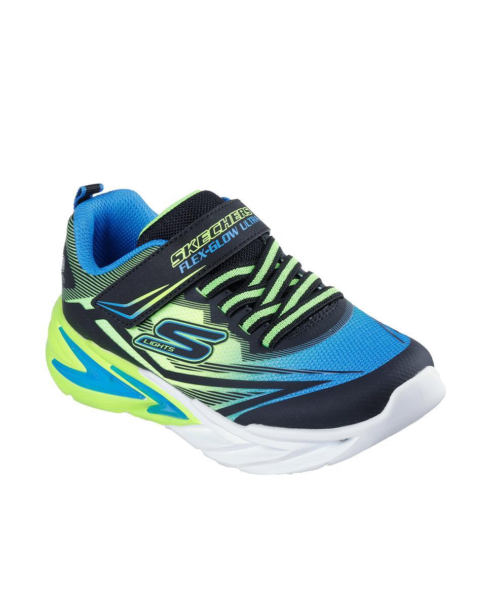 Sapatilhas Skechers Menino Flex-Glow Ultra Multicolorido 2/5