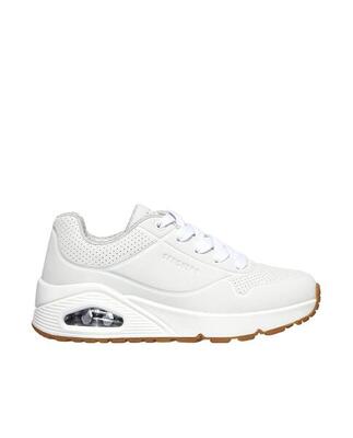 Zapatillas Skechers Niño Uno - Stand On Air Blancas