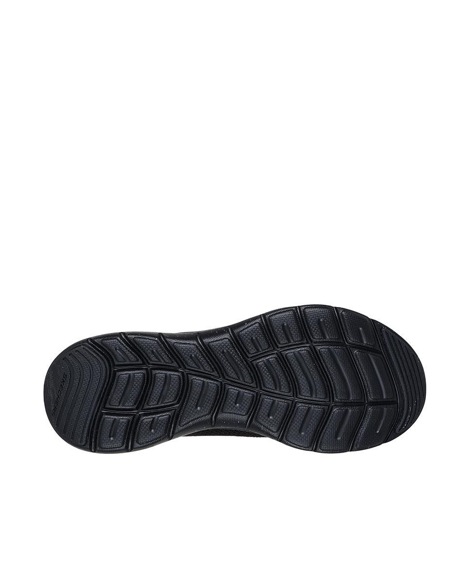 Scarpe da uomo Skechers Flex appeal 5.0 impermeabili nere 4/5