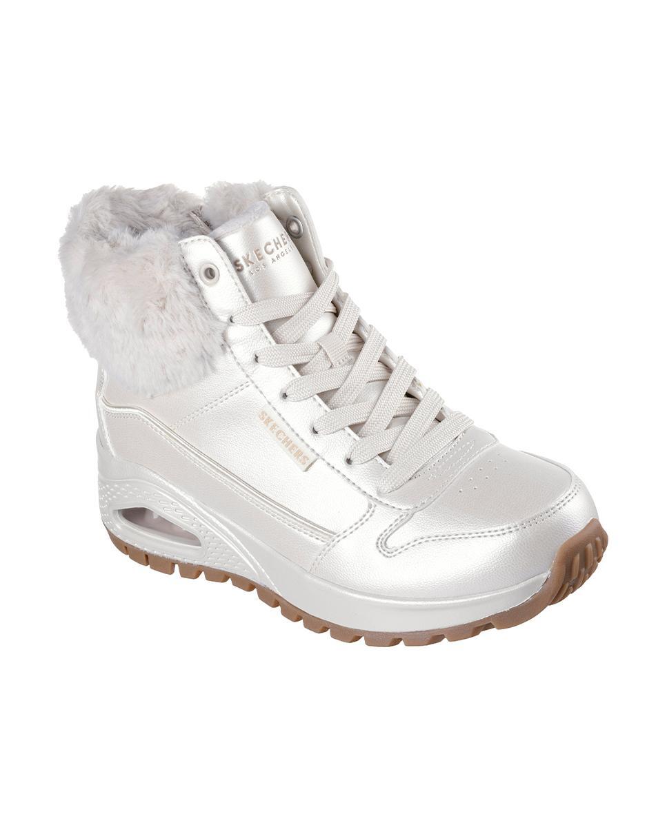 Botines Skechers Mujer Uno Rugged - Galactic Heights Blancos 2/4