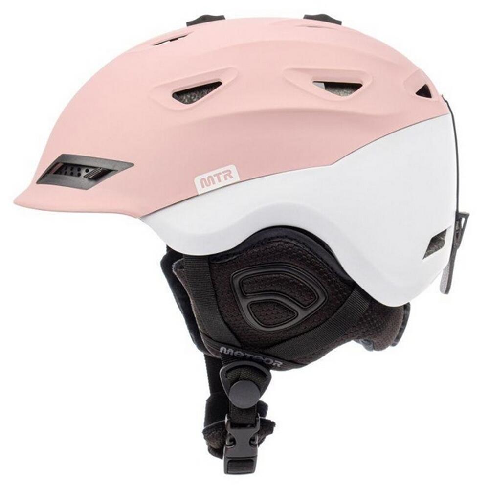 Montara Logo Skihelm voor volwassenen (Roze) 3/4