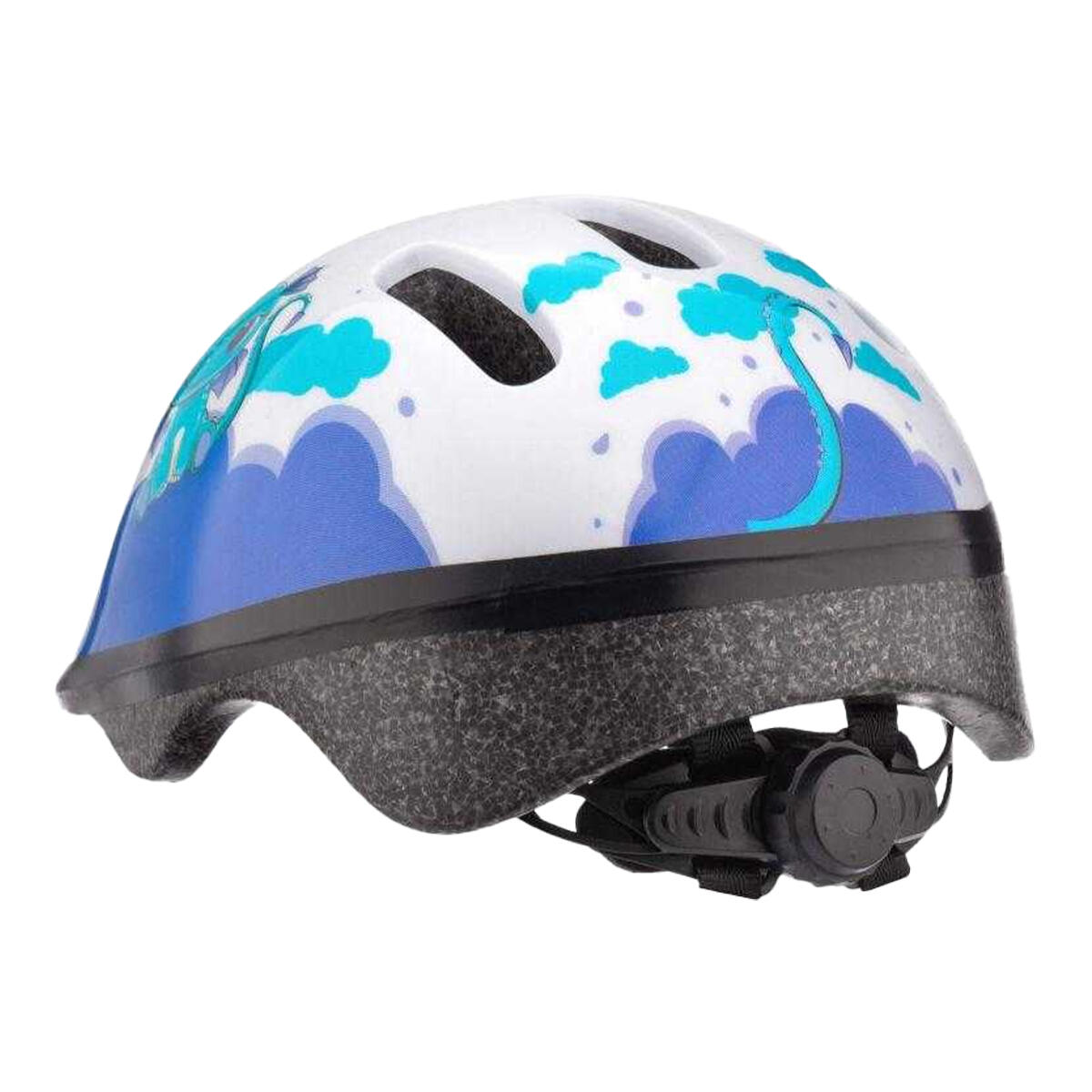 Kinder/Kinder Draak Fietshelm (Wit/blauw) 2/4