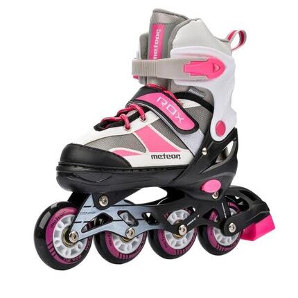 Rollers ROX Enfant (Rose / Gris)