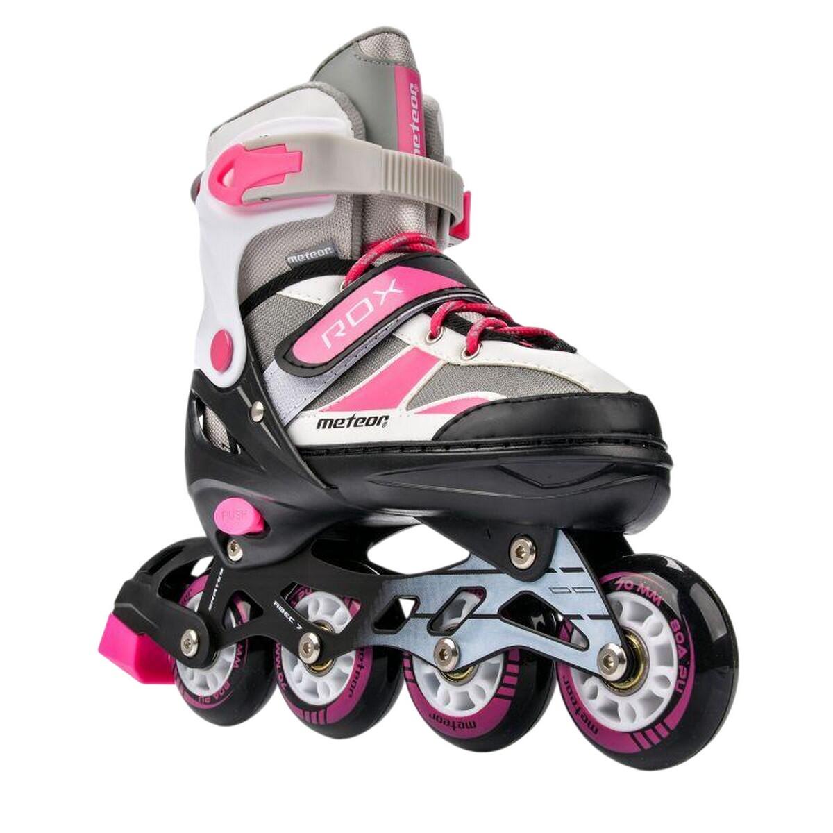 Patinar Rox para Niños/Niñas Rosa, Gris 4/4