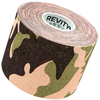 Tape kinesiologico 5 m × 5 cm per taping sportivo di tutto il corpo REVITY