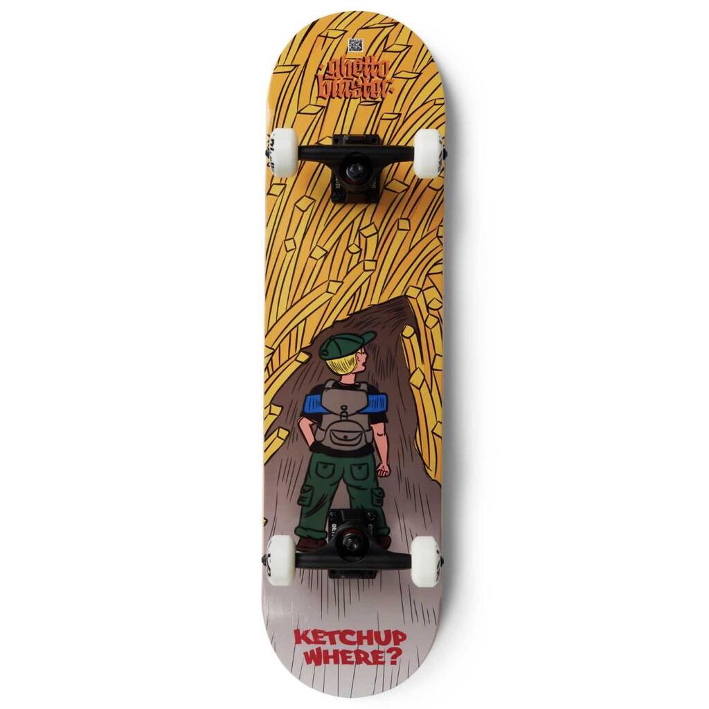 Ghettoblaster Skateboard for Beginners Forest Fries 8.0"