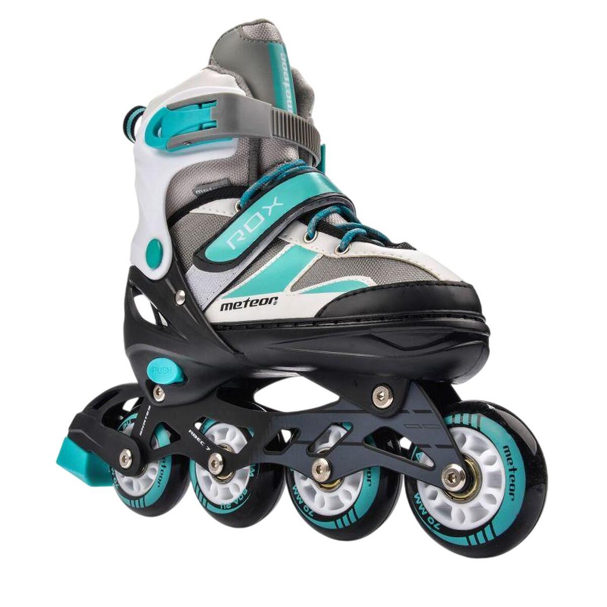Patins Rox para crianças (Branco / Verde / Cinzento) 4/4