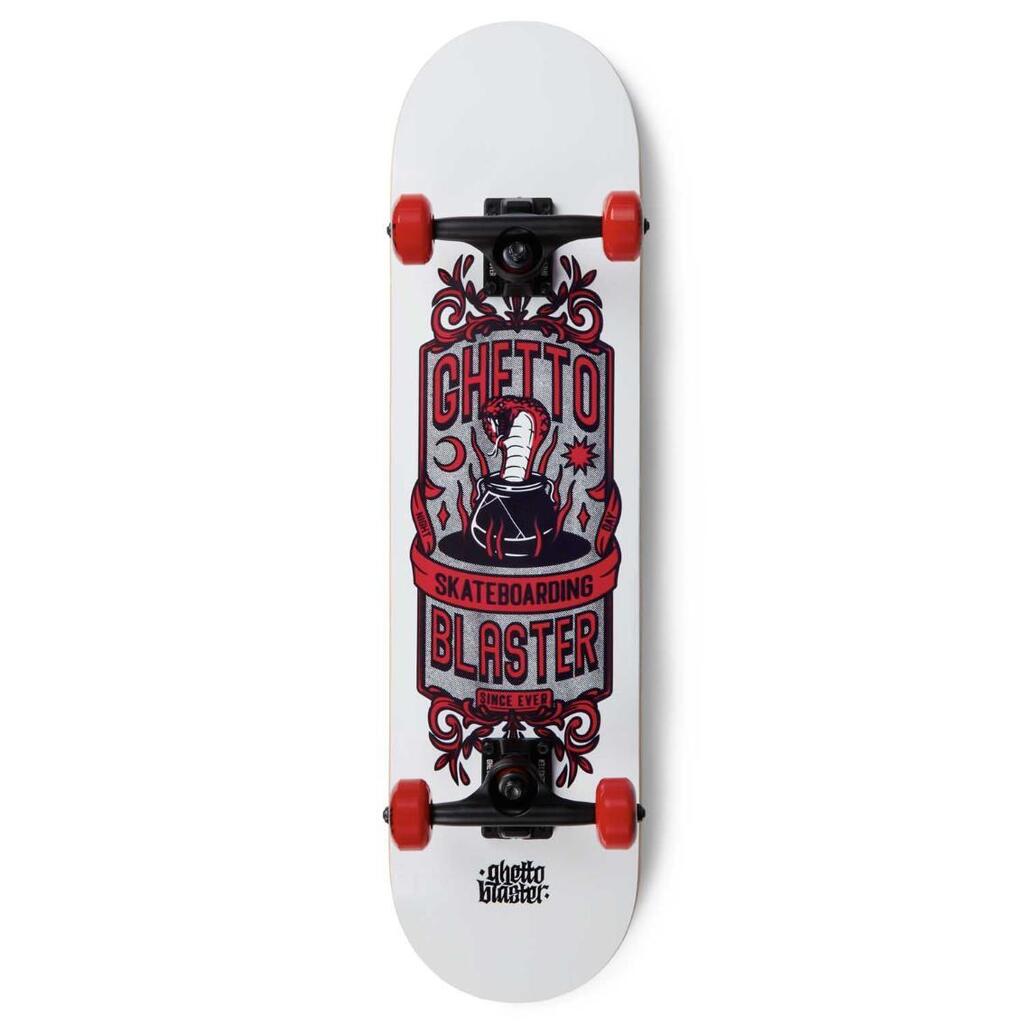 Ghettoblaster Skateboard for Beginners Kobra Red 7.80"