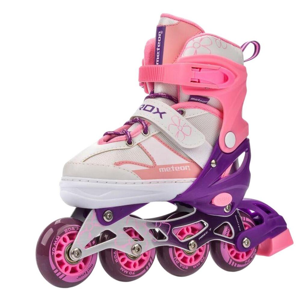 Childrens/Kids Rox Skates (Pink)