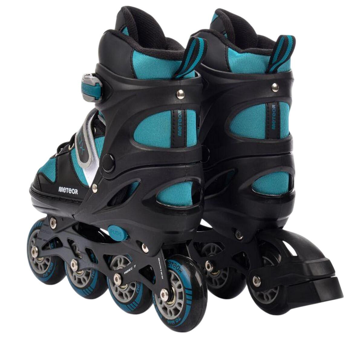 Patinar Rox para Niños/Niñas Negro, Azul 2/4
