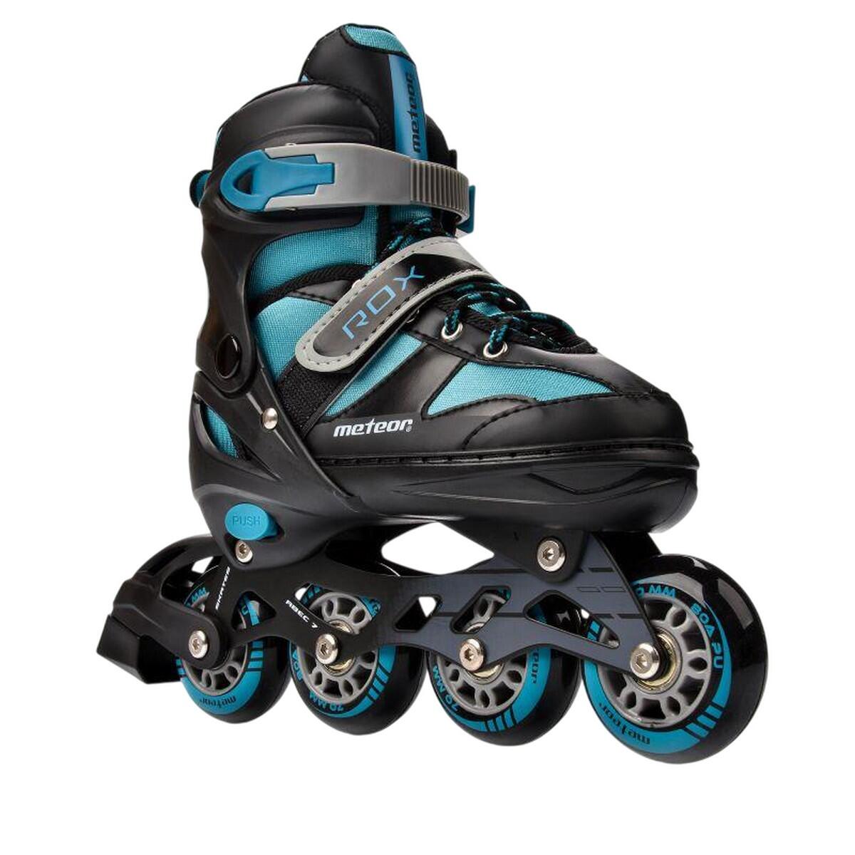 Patinar Rox para Niños/Niñas Negro, Azul 4/4