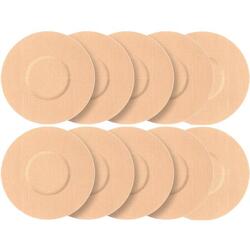 Kinesio tape patchs de protection capteur glycémie 7,5×7,5 cm, lot de 10, Revity