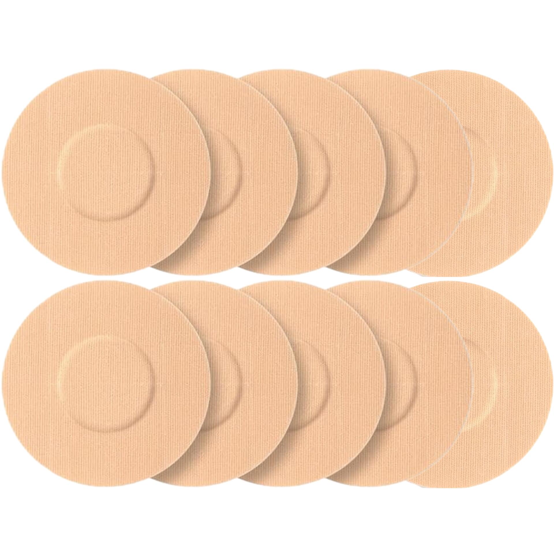 REVITY Ochranné náplasti pro senzory glukózy 7,5 x 7,5 cm - 10 ks