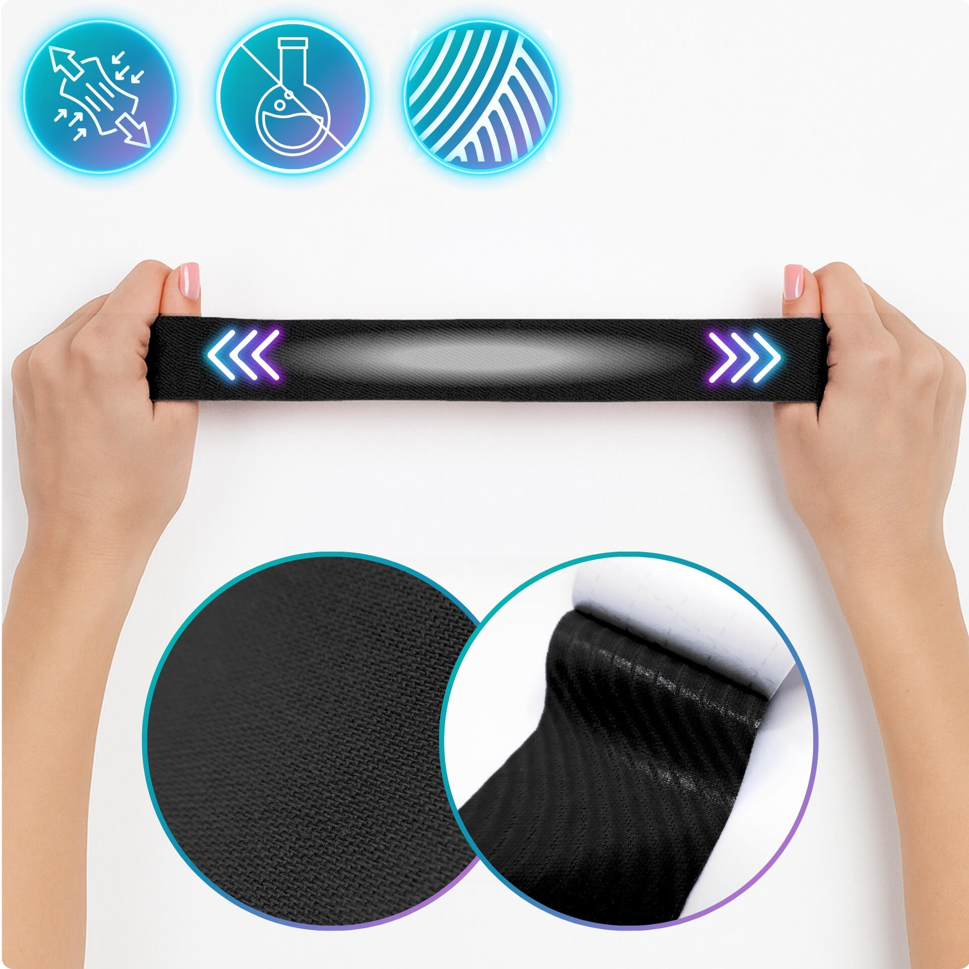 Kineziologická tejpovací páska 5 cm x 5 m - na obličej a poprsí 5/7
