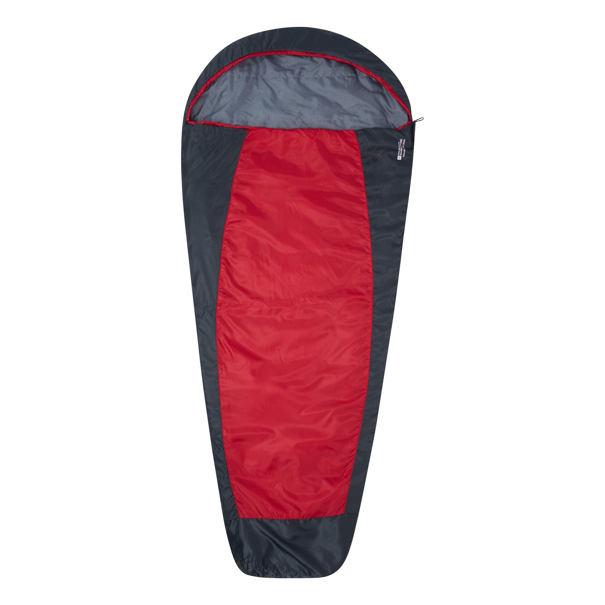 Sac De Couchage TRAVELLER (Rouge) 3/4