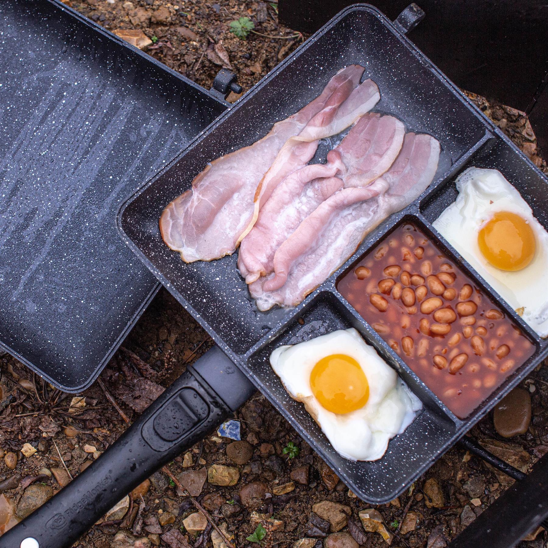 Ensemble de cuisson RidgeMonkey Connect Combi et Steamer Granite Edition 6/7