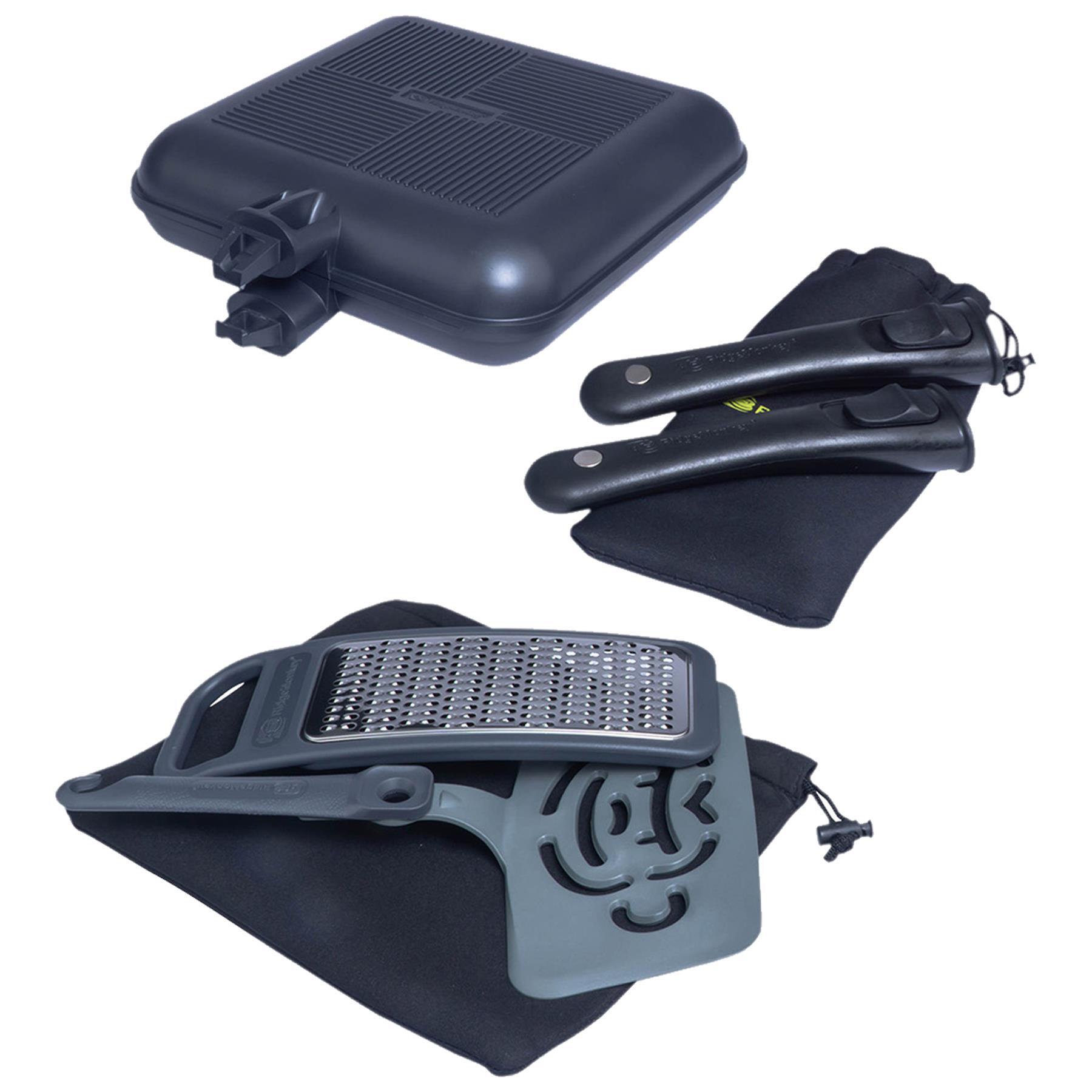 RidgeMonkey Connect Pan e Piastra Granite Edition 6/7